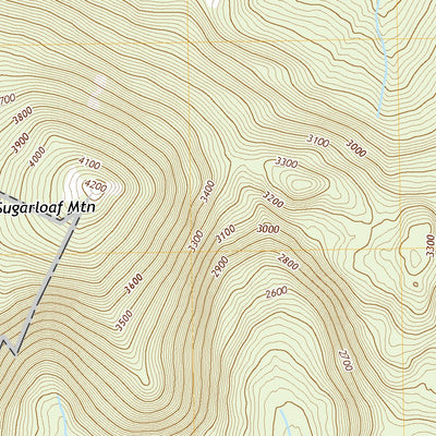 United States Geological Survey Sugarloaf Mountain, ME (2021, 24000-Scale) digital map