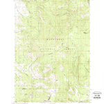 United States Geological Survey Sugarloaf Mountain, MT (1989, 24000-Scale) digital map