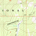 United States Geological Survey Sugarloaf Mountain, MT (1989, 24000-Scale) digital map