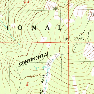 United States Geological Survey Sugarloaf Mountain, MT (1989, 24000-Scale) digital map
