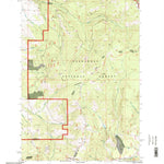 United States Geological Survey Sugarloaf Mountain, MT (1996, 24000-Scale) digital map