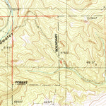 United States Geological Survey Sugarloaf Mountain, WY (1984, 24000-Scale) digital map
