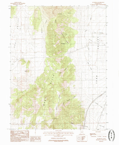 United States Geological Survey Sugarloaf, UT (1983, 24000-Scale) digital map