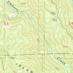 United States Geological Survey Sugarpine Creek, OR (1989, 24000-Scale) digital map