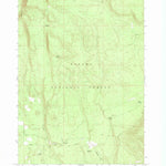 United States Geological Survey Sugarpine Mountain NW, OR (1968, 24000-Scale) digital map