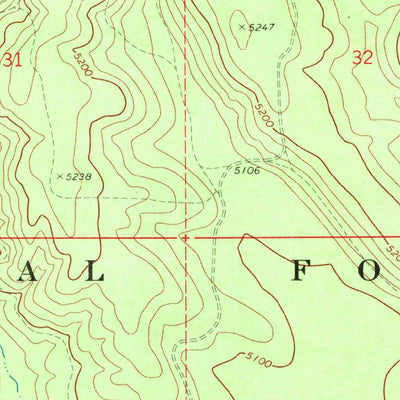 United States Geological Survey Sugarpine Mountain NW, OR (1968, 24000-Scale) digital map