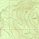 United States Geological Survey Sugarpine Mountain NW, OR (1968, 24000-Scale) digital map