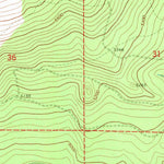 United States Geological Survey Sugarpine Mountain, OR (1968, 24000-Scale) digital map