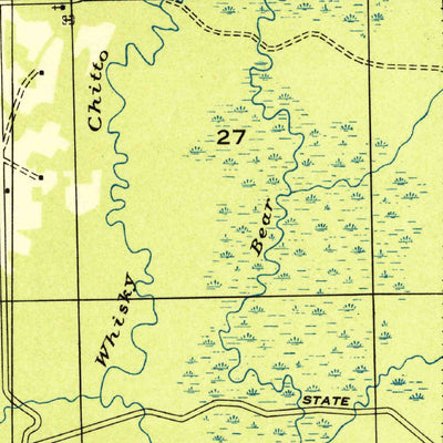 United States Geological Survey Sugartown, LA (1947, 31680-Scale) digital map