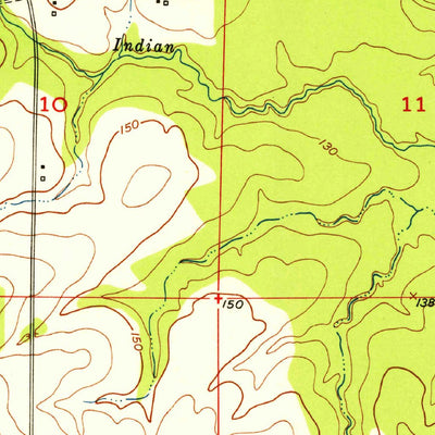 United States Geological Survey Sugartown, LA (1951, 24000-Scale) digital map