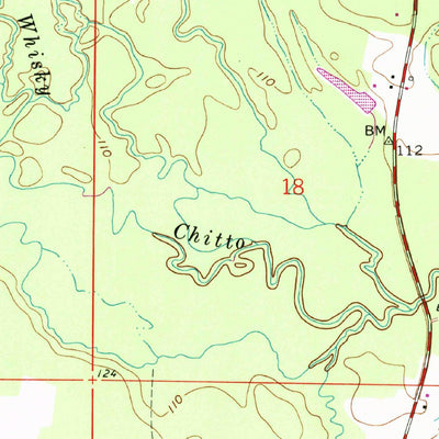 United States Geological Survey Sugartown, LA (1961, 24000-Scale) digital map
