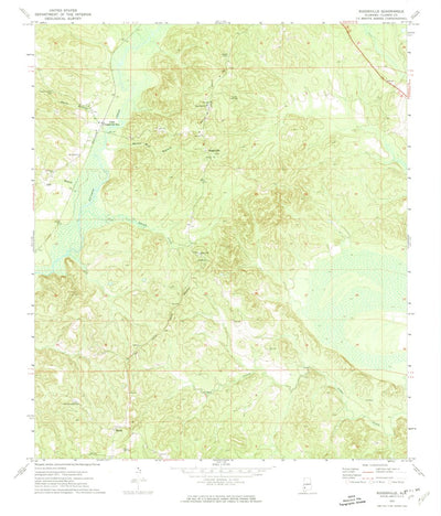 United States Geological Survey Suggsville, AL (1972, 24000-Scale) digital map