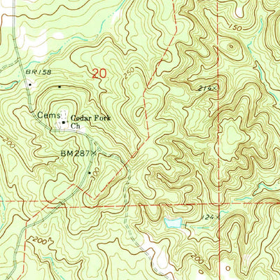 United States Geological Survey Suggsville, AL (1972, 24000-Scale) digital map