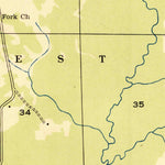 United States Geological Survey Sugrue, LA (1947, 31680-Scale) digital map