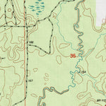 United States Geological Survey Sugrue, LA (2004, 24000-Scale) digital map