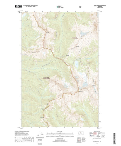 United States Geological Survey Suiattle Pass, WA (2020, 24000-Scale) digital map