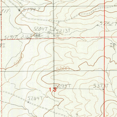 United States Geological Survey Suicide Hill, WY (1984, 24000-Scale) digital map