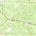 United States Geological Survey Sulligent, AL-MS (1967, 24000-Scale) digital map