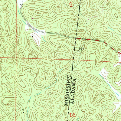 Sulligent, AL-MS (1967, 24000-Scale) Map by United States Geological ...