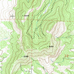 United States Geological Survey Sullivan Buttes, AZ (1979, 24000-Scale) digital map