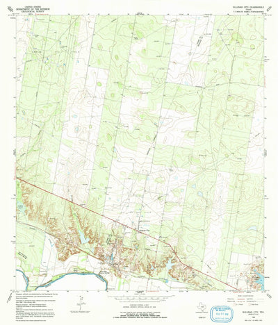 United States Geological Survey Sullivan City, TX (1965, 24000-Scale) digital map