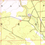 United States Geological Survey Sullivan Creek, MI (1951, 24000-Scale) digital map