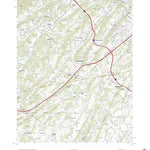 United States Geological Survey Sullivan Gardens, TN (2022, 24000-Scale) digital map