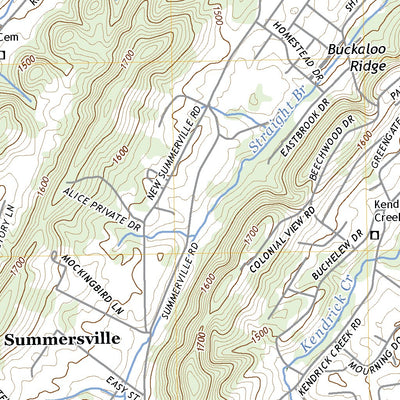 United States Geological Survey Sullivan Gardens, TN (2022, 24000-Scale) digital map