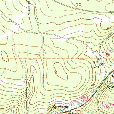 United States Geological Survey Sullivan Gulch, OR (1967, 24000-Scale) digital map