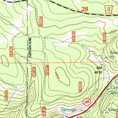 United States Geological Survey Sullivan Gulch, OR (1995, 24000-Scale) digital map