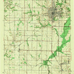 United States Geological Survey Sullivan, IN (1943, 24000-Scale) digital map