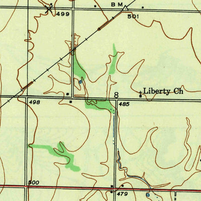 United States Geological Survey Sullivan, IN (1943, 24000-Scale) digital map