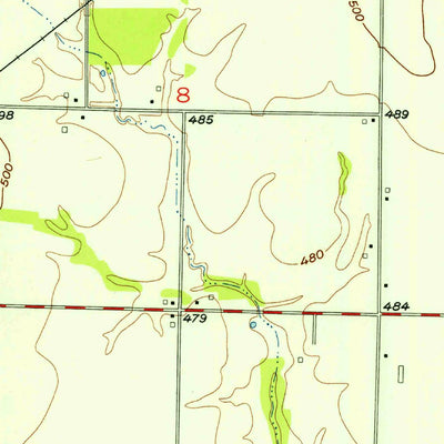 United States Geological Survey Sullivan, IN (1956, 24000-Scale) digital map