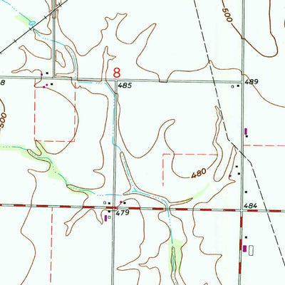 United States Geological Survey Sullivan, IN (1974, 24000-Scale) digital map