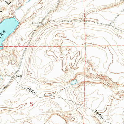 United States Geological Survey Sullivan Lake, WA (1968, 24000-Scale) digital map