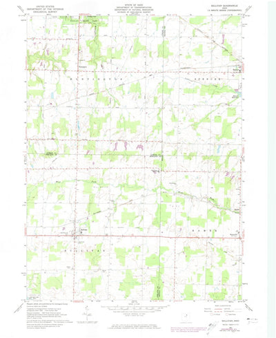 United States Geological Survey Sullivan, OH (1961, 24000-Scale) digital map