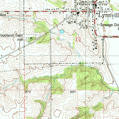 United States Geological Survey Sully, IA (1980, 24000-Scale) digital map