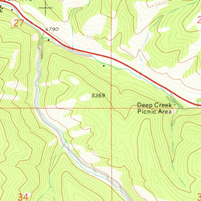 United States Geological Survey Sulphur Bar Creek, MT (1971, 24000-Scale) digital map