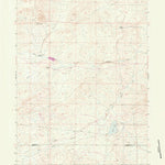 United States Geological Survey Sulphur Bar Spring, WY (1961, 24000-Scale) digital map