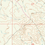 United States Geological Survey Sulphur Bar Spring, WY (1961, 24000-Scale) digital map