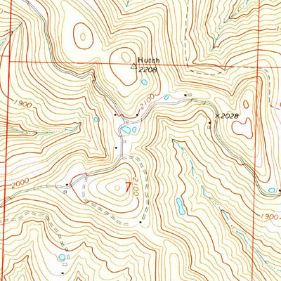 United States Geological Survey Sulphur City, AR (1973, 24000-Scale) digital map