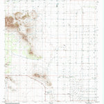 United States Geological Survey Sulphur Hills, AZ (1996, 24000-Scale) digital map