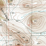 United States Geological Survey Sulphur Hills, AZ (1996, 24000-Scale) digital map