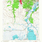 United States Geological Survey Sulphur, LA (1955, 62500-Scale) digital map