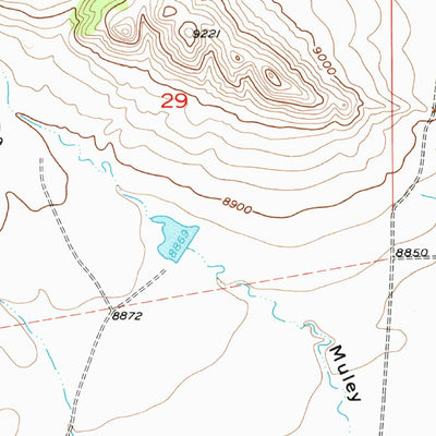 United States Geological Survey Sulphur Mountain, CO (1956, 24000-Scale) digital map