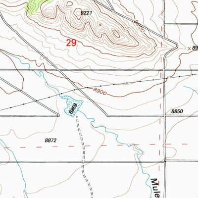 United States Geological Survey Sulphur Mountain, CO (1994, 24000-Scale) digital map