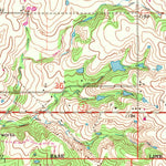 United States Geological Survey Sulphur North, OK (1967, 24000-Scale) digital map