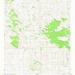 United States Geological Survey Sulphur Pass, NM (1981, 24000-Scale) digital map