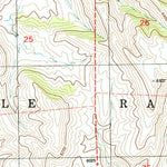 United States Geological Survey Sulphur Pass, NM (1996, 24000-Scale) digital map