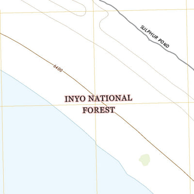 United States Geological Survey Sulphur Pond, CA (2021, 24000-Scale) digital map